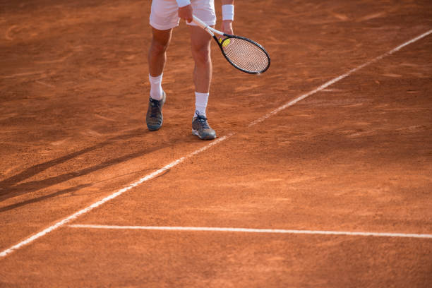 istock Tennis player about to serve 1168511883