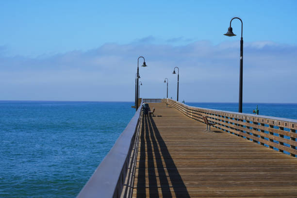 istock Wharf and boat in California. 1168512767