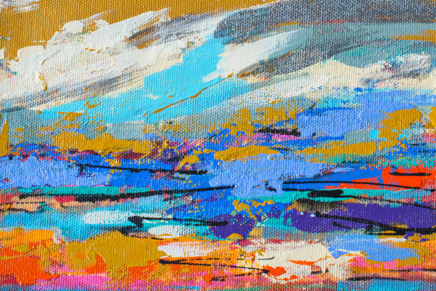istock Abstract Hand-painted Art Background 1168515605