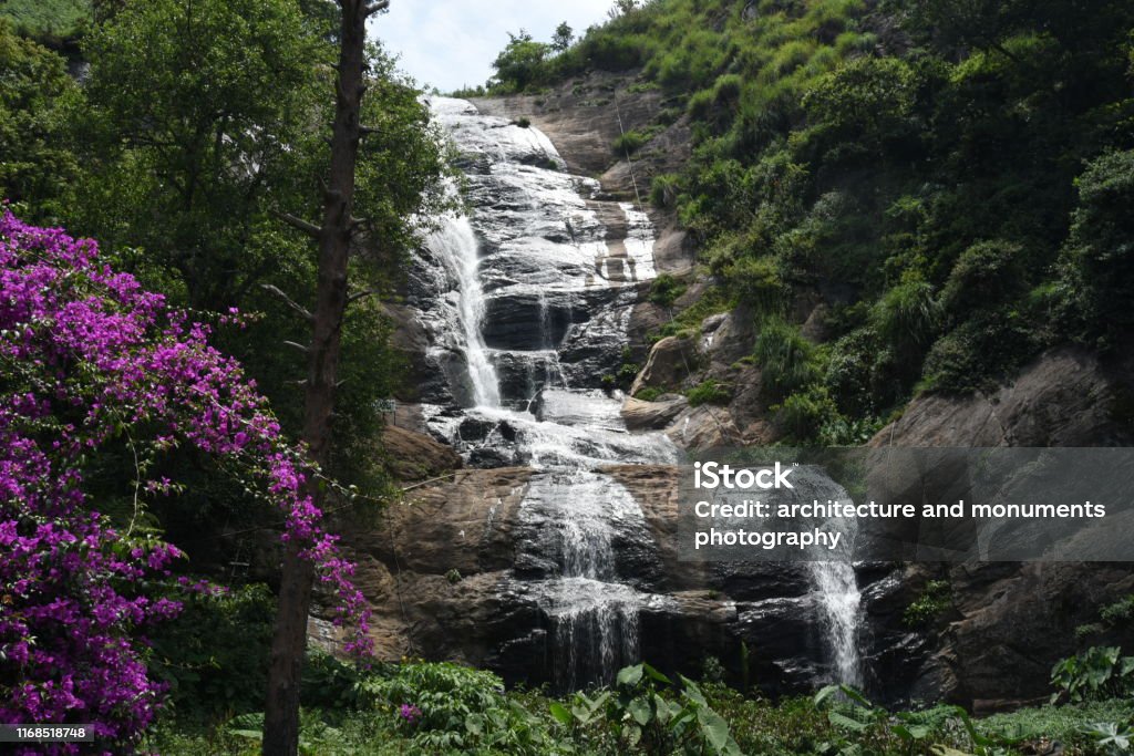 Bear Shola Falls, Kodaikanal, Tamil Nadu, India Hill Stock Photo