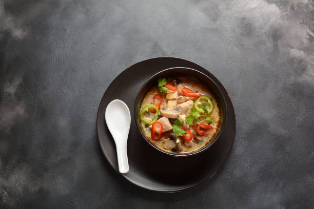 istock Thai style coconut milk soup-Tom Kha Ga 1168525652