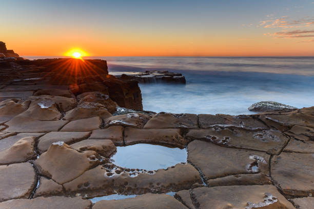 istock Clear Skies and Rocky Coastal Sunrise 1168534659