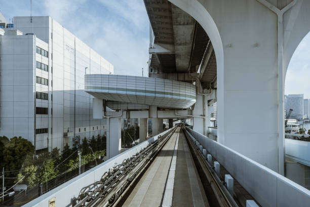 istock Cityscape from monorail sky train in Tokyo 1168534907