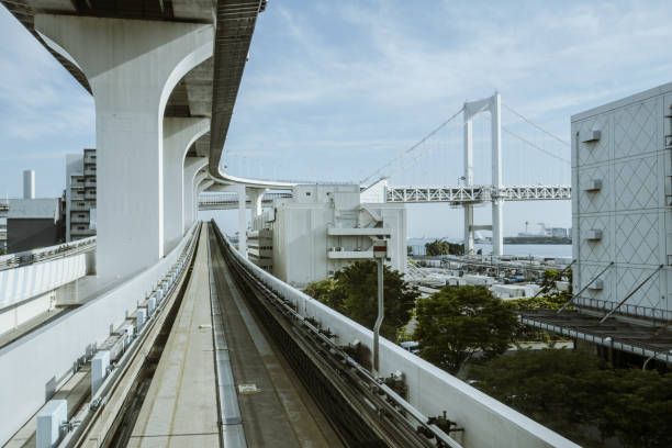 istock Cityscape from monorail sky train in Tokyo 1168535474