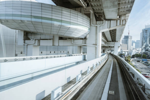 istock Cityscape from monorail sky train in Tokyo 1168535550