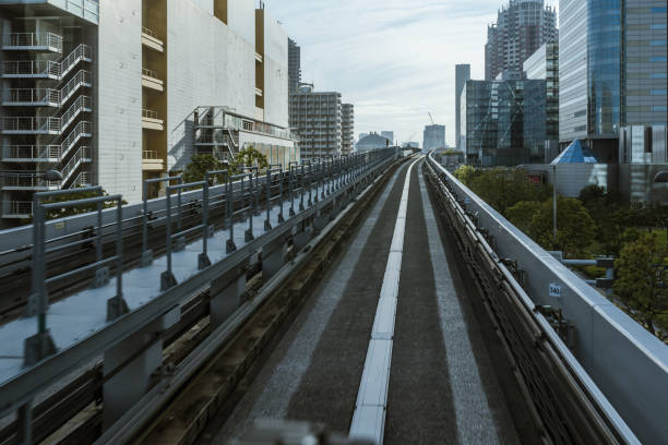 istock Cityscape from monorail sky train in Tokyo 1168535616