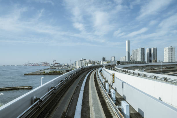 istock Cityscape from monorail sky train in Tokyo 1168535628