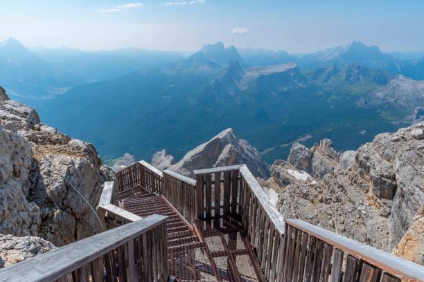 istock Steps at the Dolomites in Cortina in Italy 1168544813