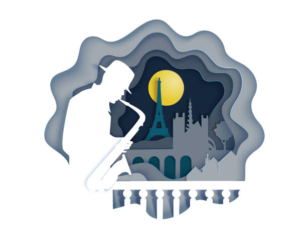 1,000+ Paris Music Stock Illustrations, Royalty-Free Vector