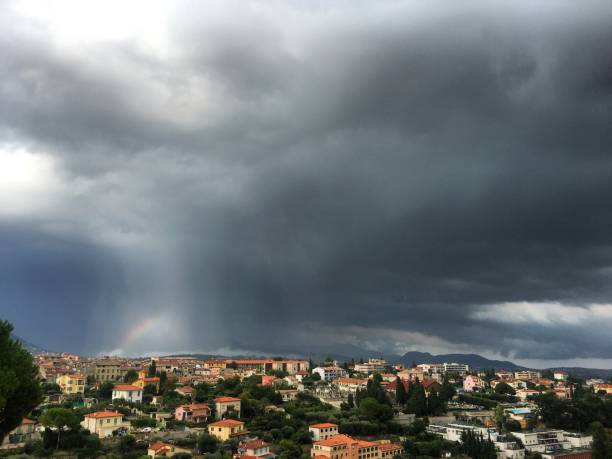 istock Storm clouds over Vence, French Riviera 1168547521