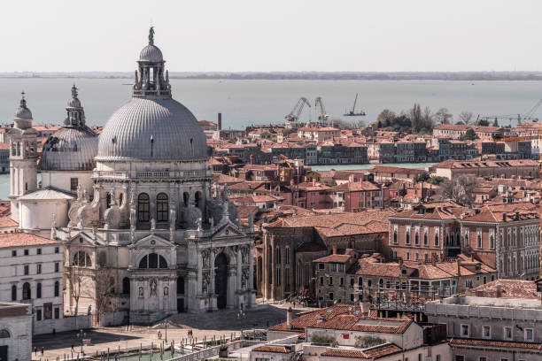 istock Panoramic view of Venice Italy from St Mark's Campanile 1168548896