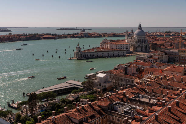 istock Panoramic view of Venice Italy from St Mark's Campanile 1168548914