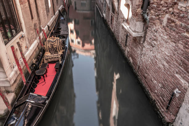 Italy Venice, detail of gondola