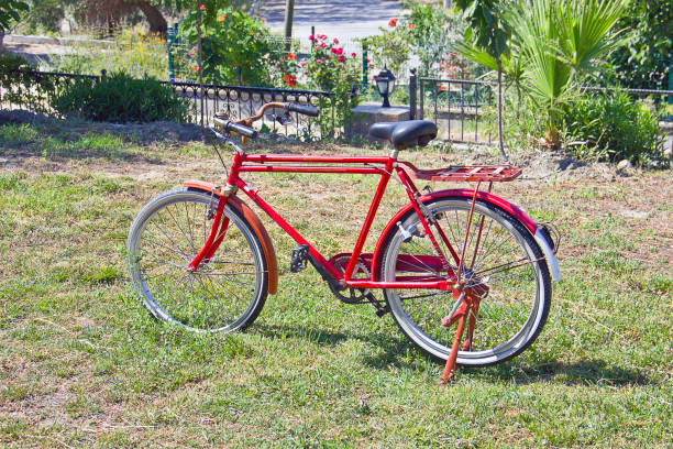 istock Old Bike Decorating in the Garden 1168557490