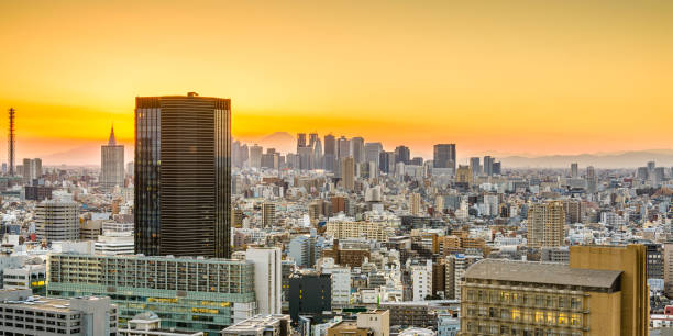 istock Tokyo Skyline and Fuji Mountain 1168562127
