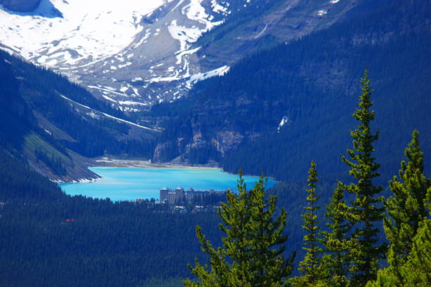 istock Louise Lake is beautiful. 1168562347