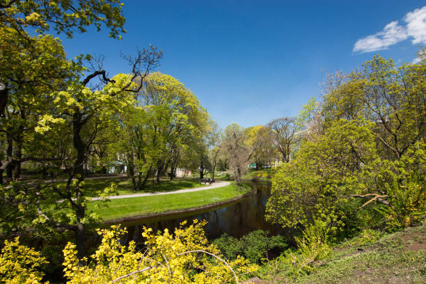istock Riga channel in spring. Sunny weather 1168562545