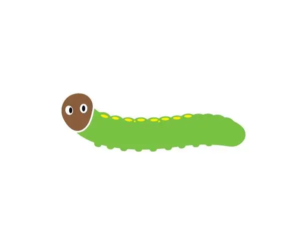 Vector illustration of caterpillar logo icon vector illustration design