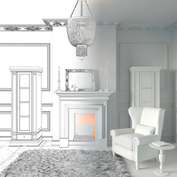 istock Sketch of the private cabinet 1168570392