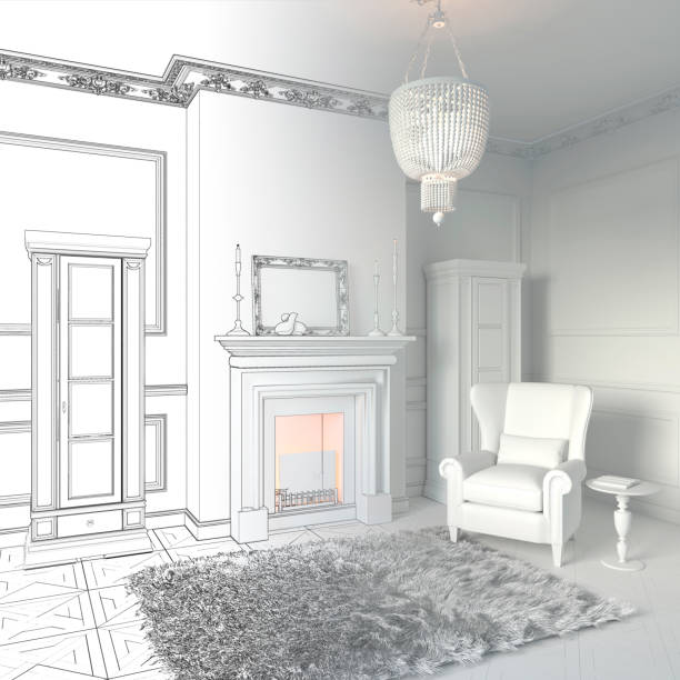 istock Sketch of the private cabinet 1168570583