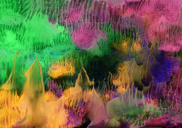 istock Abstract hand-made pattern, multi-colored background, imitation oil painting 1168572621