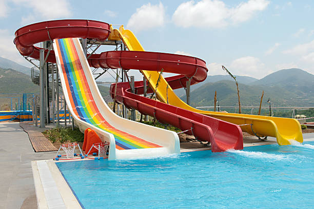 istock aquapark water slide 116857750