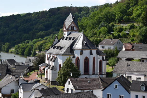 istock view across small fortified town Dausenau 1168580918