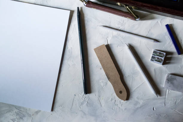 istock A set of artist's tools, for drawing. 1168585272