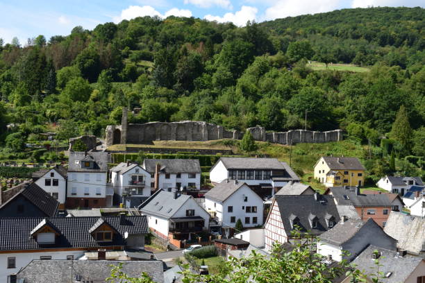 istock view across small fortified town Dausenau 1168585352
