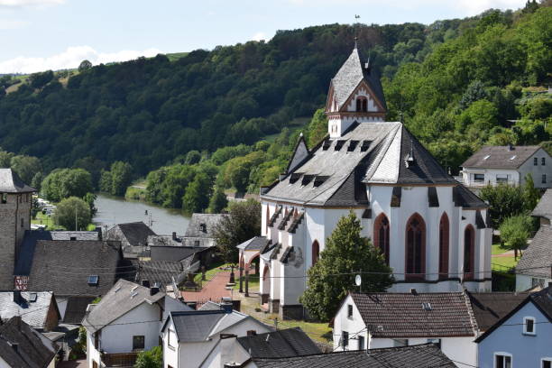 istock view across small fortified town Dausenau 1168585472