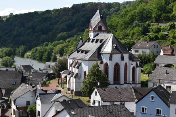 istock view across small fortified town Dausenau 1168586398