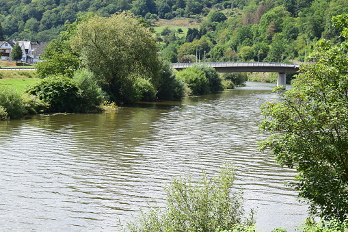 bridge across Lahn in Dausenau