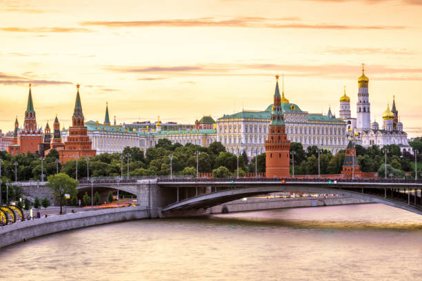 istock Moscow Kremlin at Moskva River, Russia 1168599309