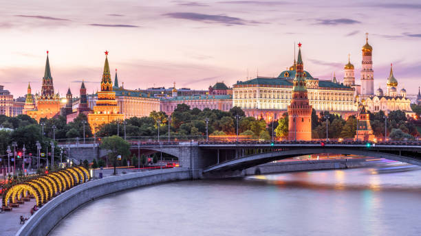 istock Moscow Kremlin at Moskva River, Russia 1168599330