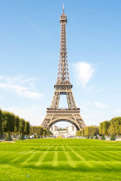 istock View of Eiffel Tower from Park Lawn 1168603042
