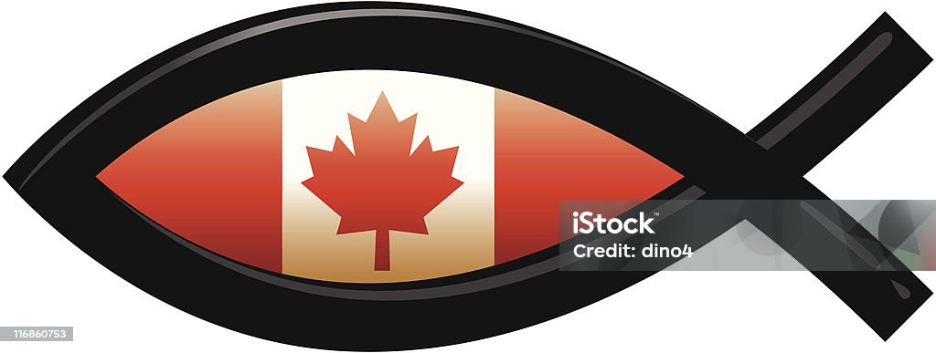 カナダ Icthys - アイコンのロイヤリティフリーベクトルアート