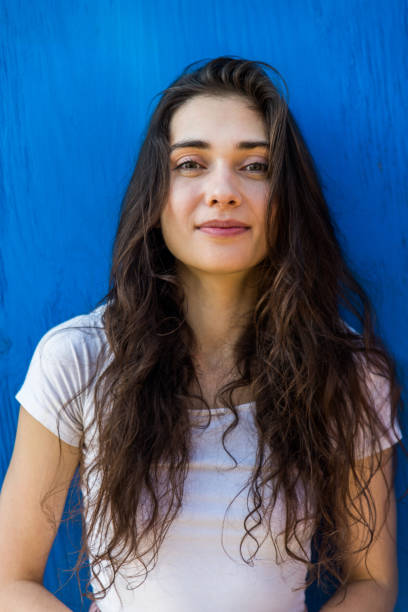 istock Beautiful woman in New York 1168607990