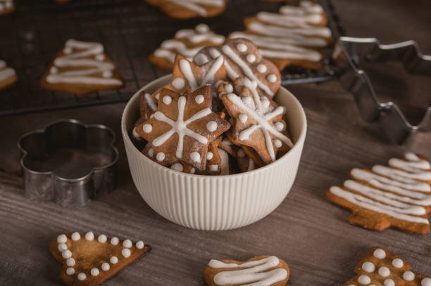 istock Christmas homemade ginger cookies 1168609010