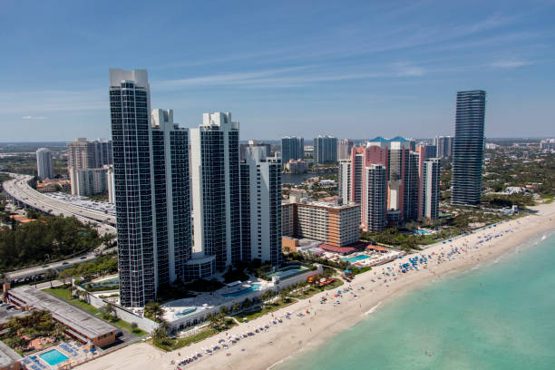 istock Aerial view Miami Beach 1168611597