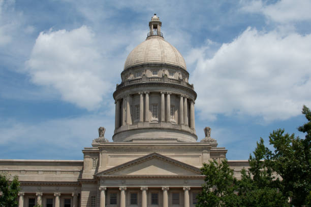 istock Kentucky State Capitol Building, Frankfort KY, on a hot summer afternoon. 1168614152