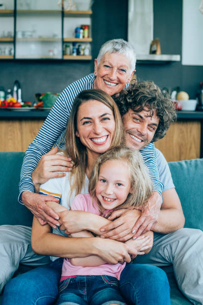 istock Portrait Of Multi Generation Family 1168614222