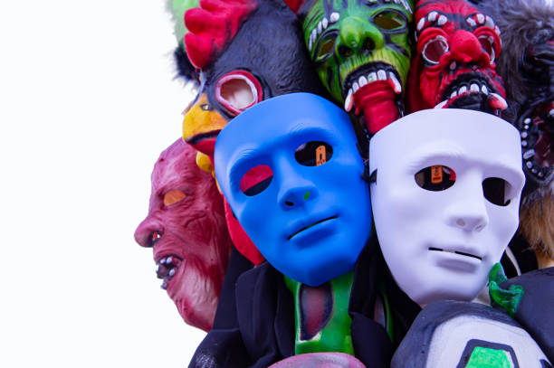 istock Toy mask To be tricked into playing on Halloween 1168615977