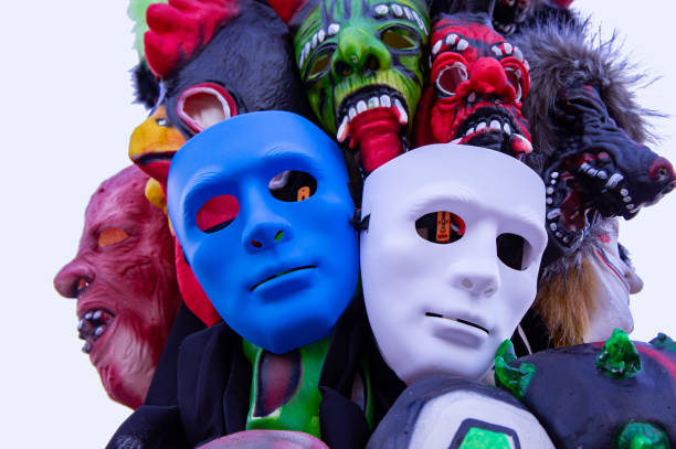 istock Toy mask To be tricked into playing on Halloween 1168616010