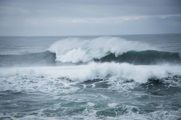 istock Crashing wave off the Oregon coast 1168618746