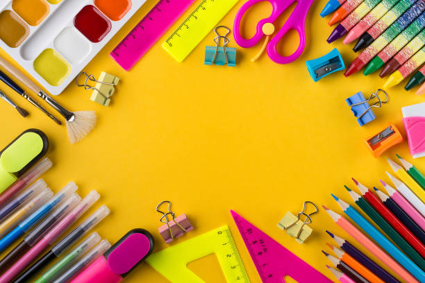 istock Back to school Education concept. School pupil Stationery. 1168618769
