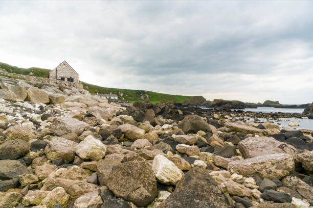 istock Stone Cottage on Rocky Shore 1168620302