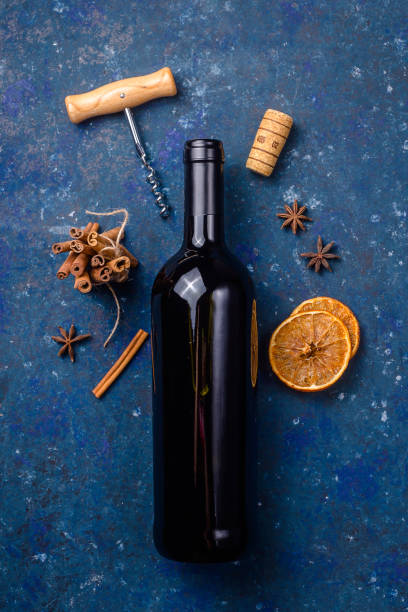 istock Traditional winter and Christmas drink mulled red wine 1168621359
