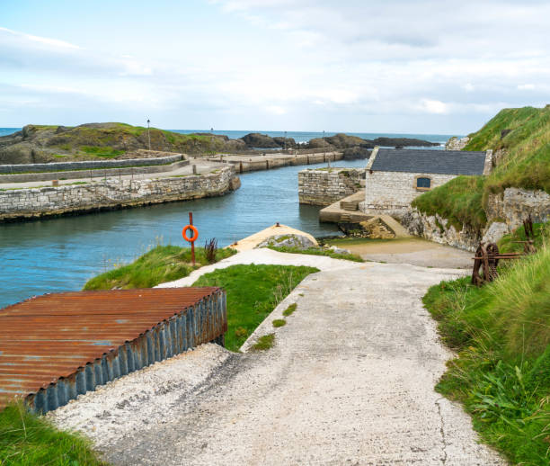 istock Ballintoy Harbor in Northern Ireland. 1168621548