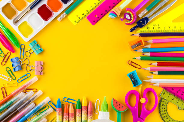 istock Back to school Education concept. School pupil Stationery 1168624753