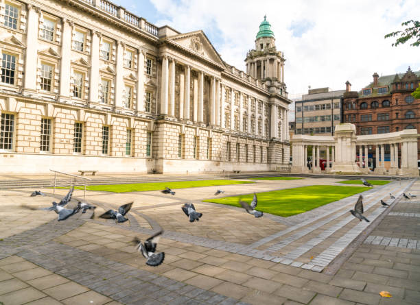 istock Public Square in Belfast, Northern Ireland 1168625604